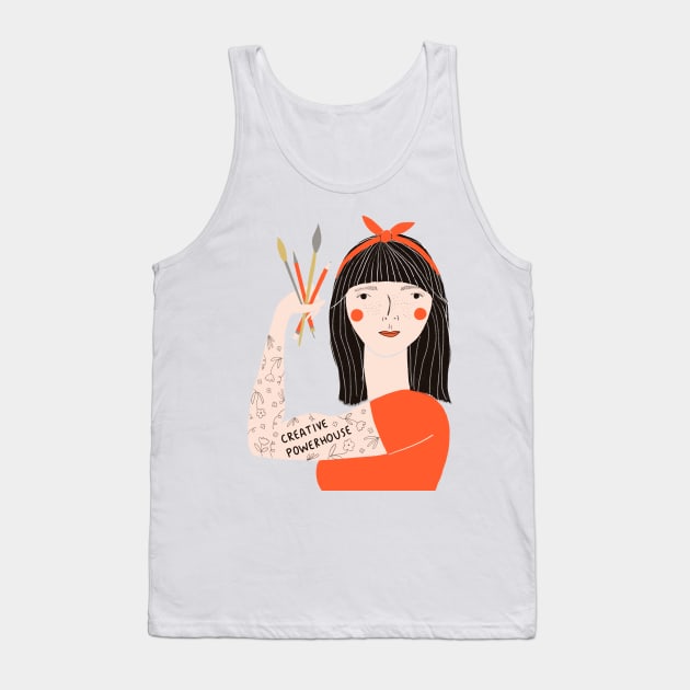 Creative Powerhouse Tank Top by gingiber